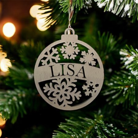 Boule de Noël Flocon 2