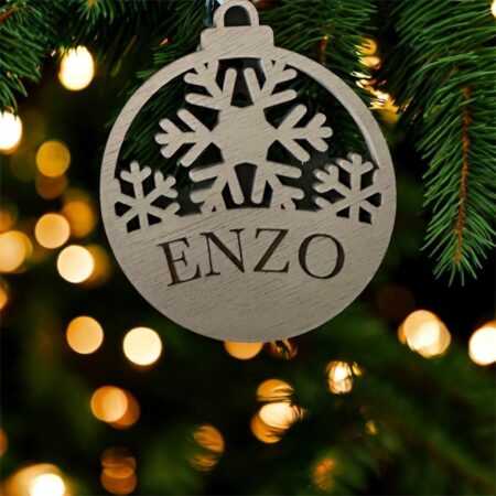 Boule de Noël Flocon 4