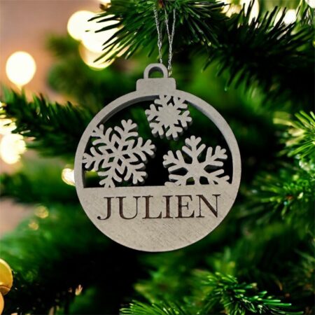 Boule de Noël Flocon 1