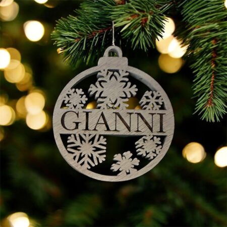 Boule de Noël Flocon 3