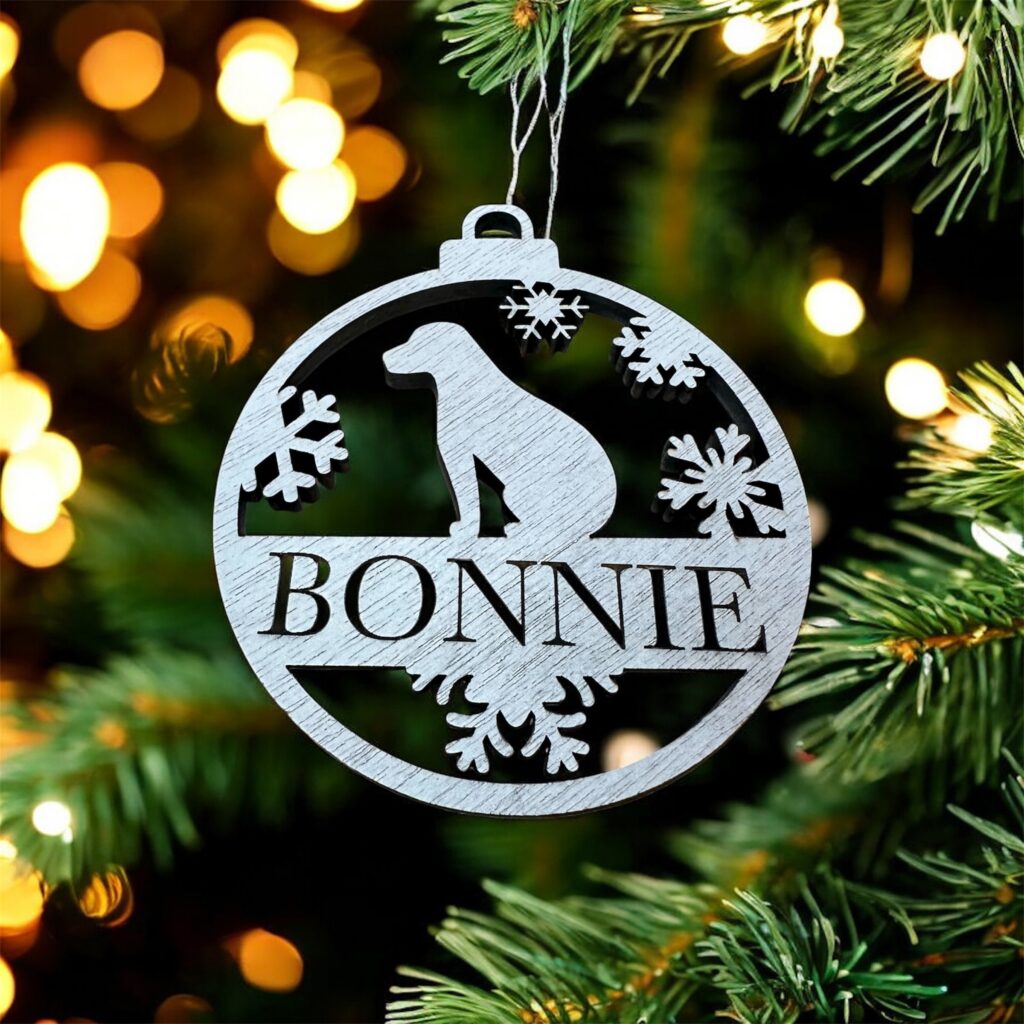 Boule de Noël Chien
